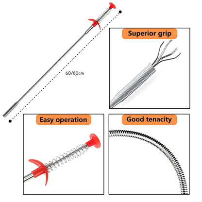 Drain Cleaner Pipe Hair Dredger Sewer