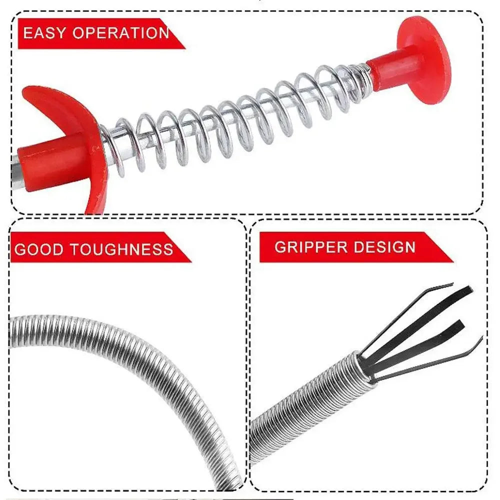 Drain Cleaner Pipe Hair Dredger Sewer