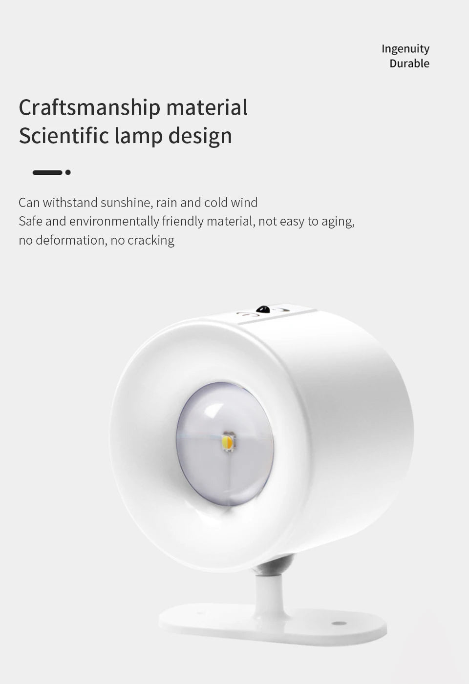 Shineii AuraLite™ 360 – Wireless Rechargeable Wall Lamp