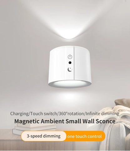 Shineii AuraLite™ 360 – Wireless Rechargeable Wall Lamp