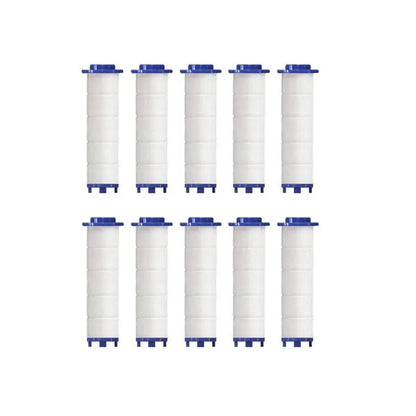 Set of 10 Replacement Filters for Showerhead